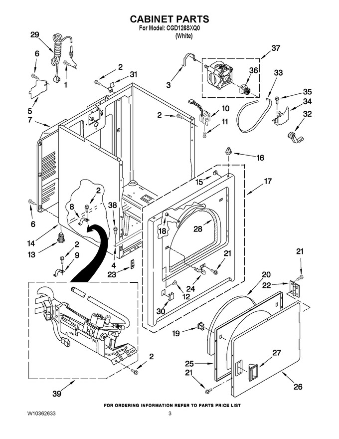 Diagram for CGD126SXQ0