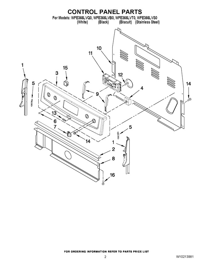 Diagram for WFE366LVB0