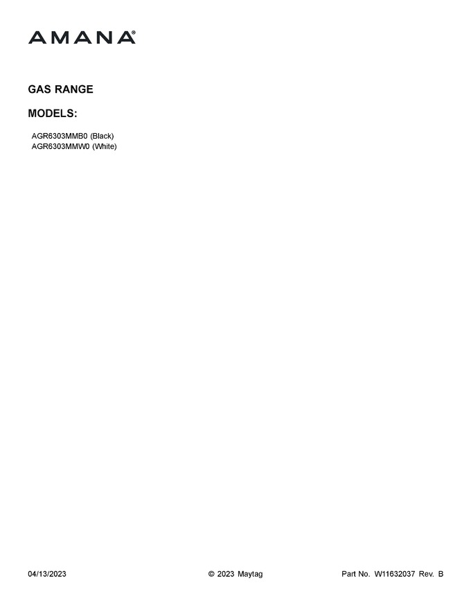 Diagram for AGR6303MMW0