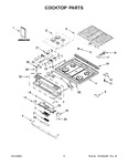 Diagram for 02 - Cooktop Parts