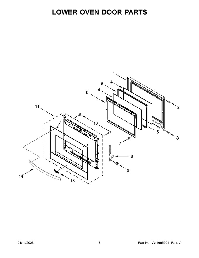 Diagram for WOED5027LW00