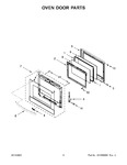 Diagram for 04 - Oven Door Parts