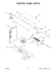 Diagram for 02 - Control Panel Parts