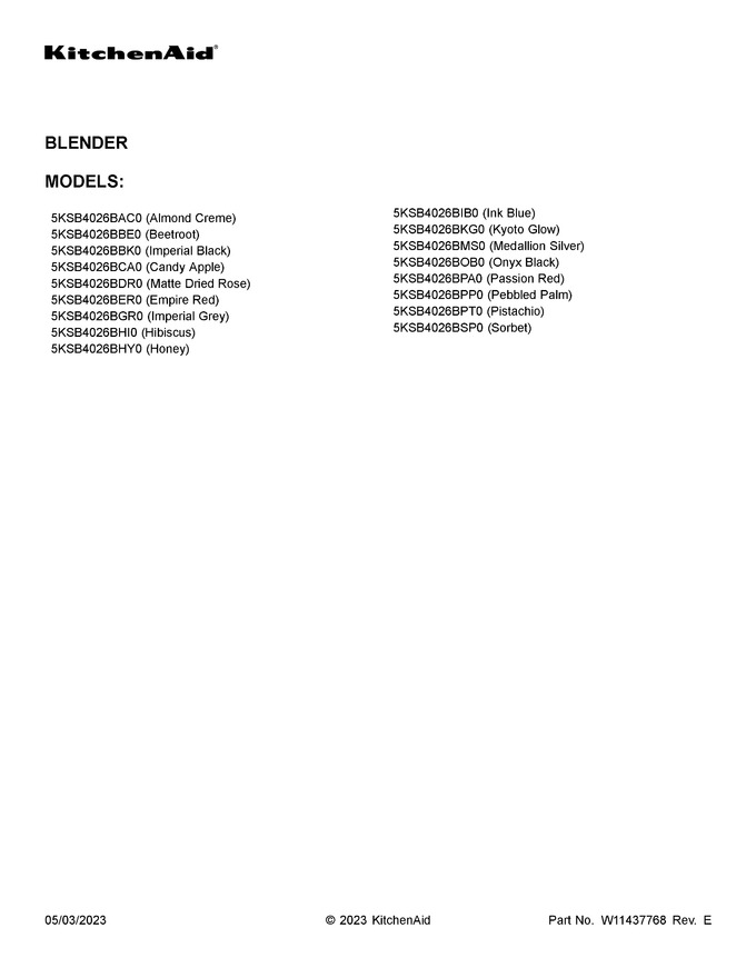 Diagram for 5KSB4026BKG0