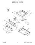 Diagram for 02 - Cooktop Parts