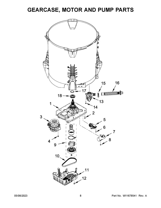 Diagram for MVW5035MW1