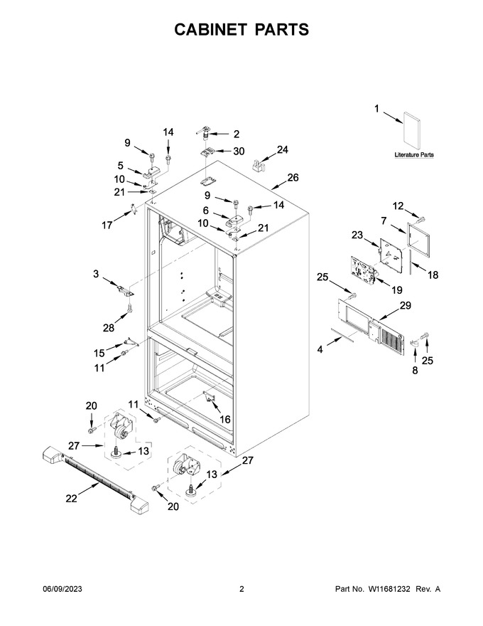 Diagram for WRF555SDHB07