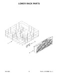 Diagram for 10 - Lower Rack Parts