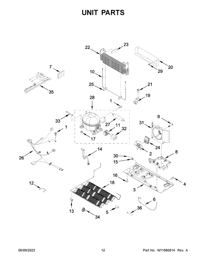 Diagram for WRX735SDHB07