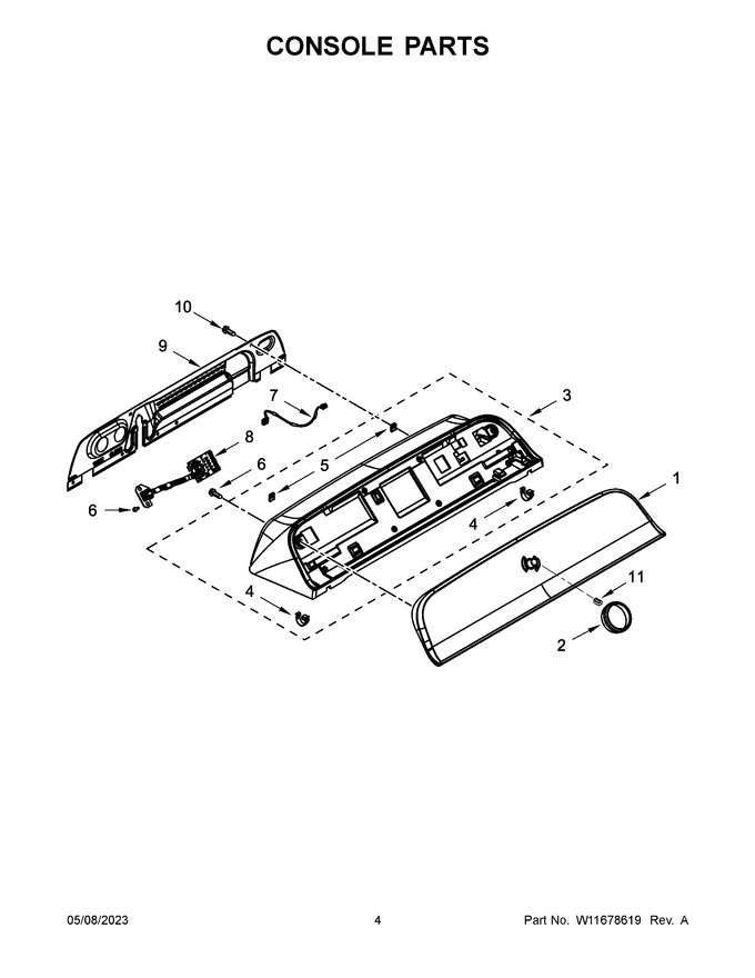 Diagram for WTW6150PB0