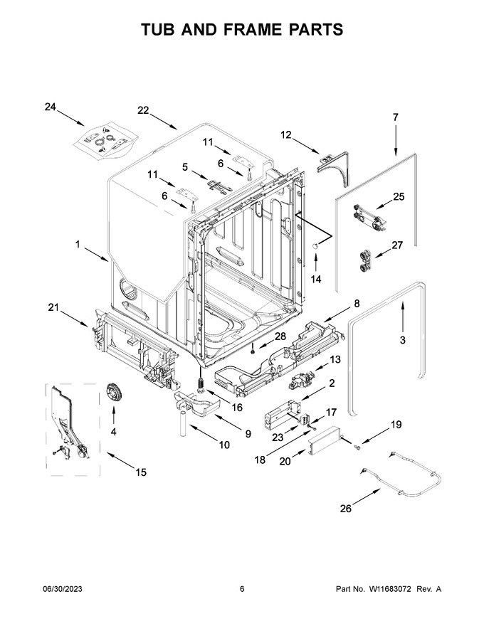 Diagram for KDTM604KPS2