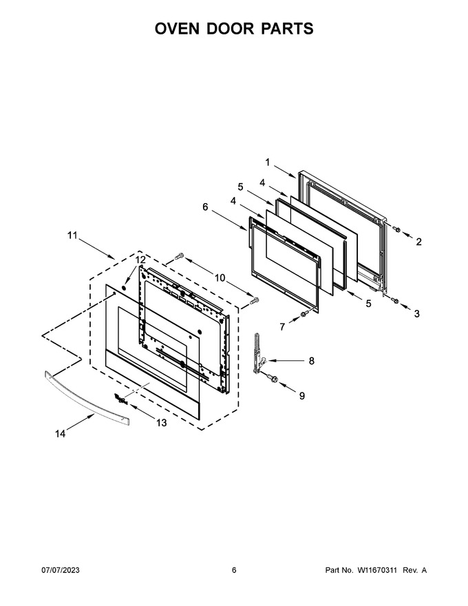 Diagram for WOEC7030PV00