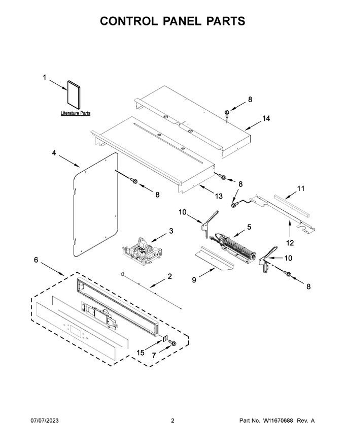 Diagram for WOEC7030PZ00