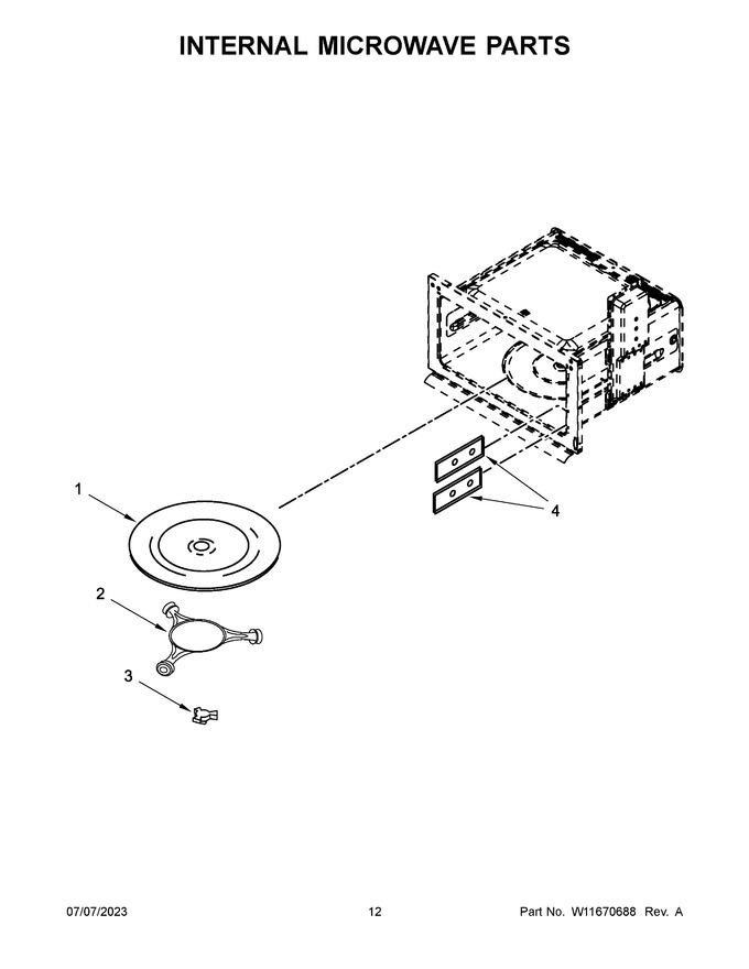 Diagram for WOEC7030PZ00