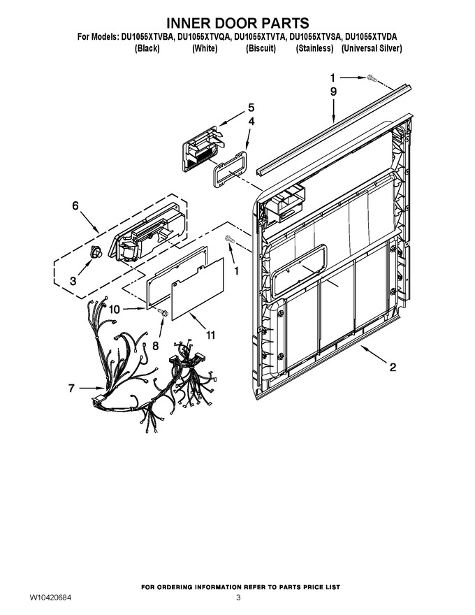 Diagram for DU1055XTVTA