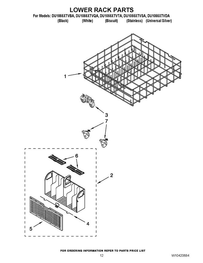 Diagram for DU1055XTVBA