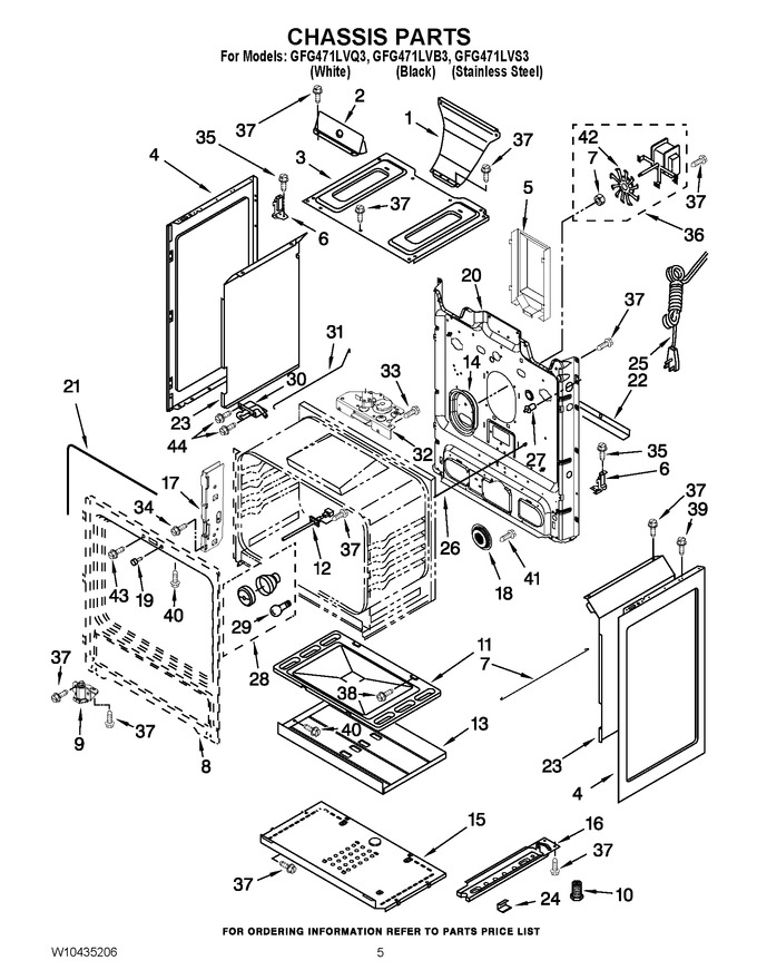 Diagram for GFG471LVS3