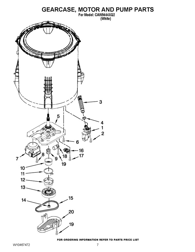 Diagram for CAW9444XQ2