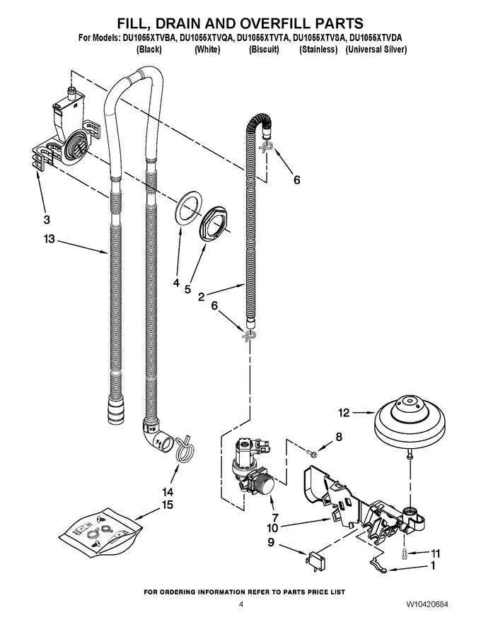 Diagram for DU1055XTVTA