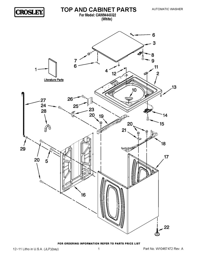 Diagram for CAW9444XQ2