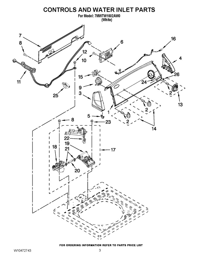 Diagram for 7MWTW1502AW0