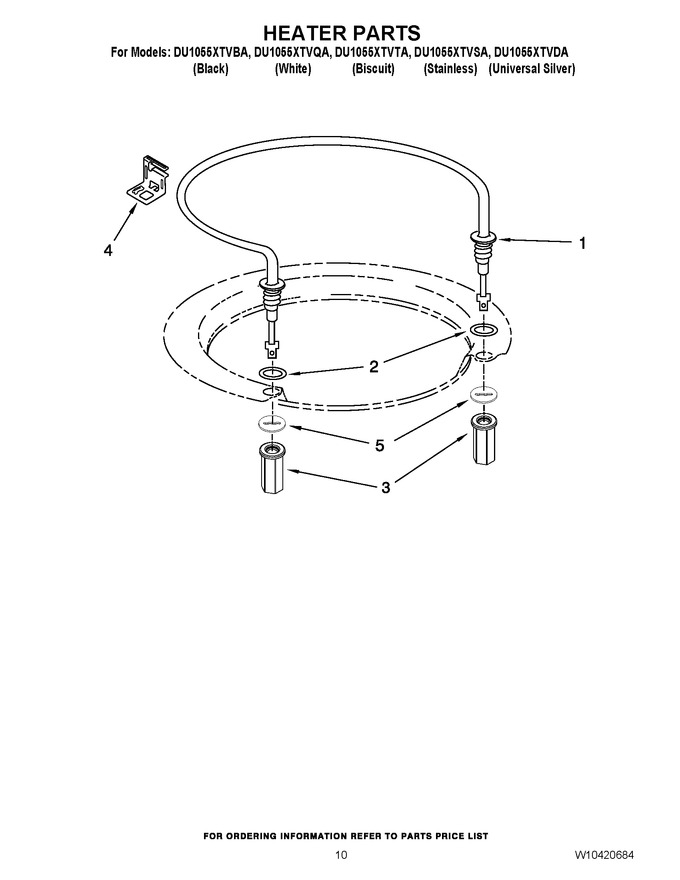 Diagram for DU1055XTVTA