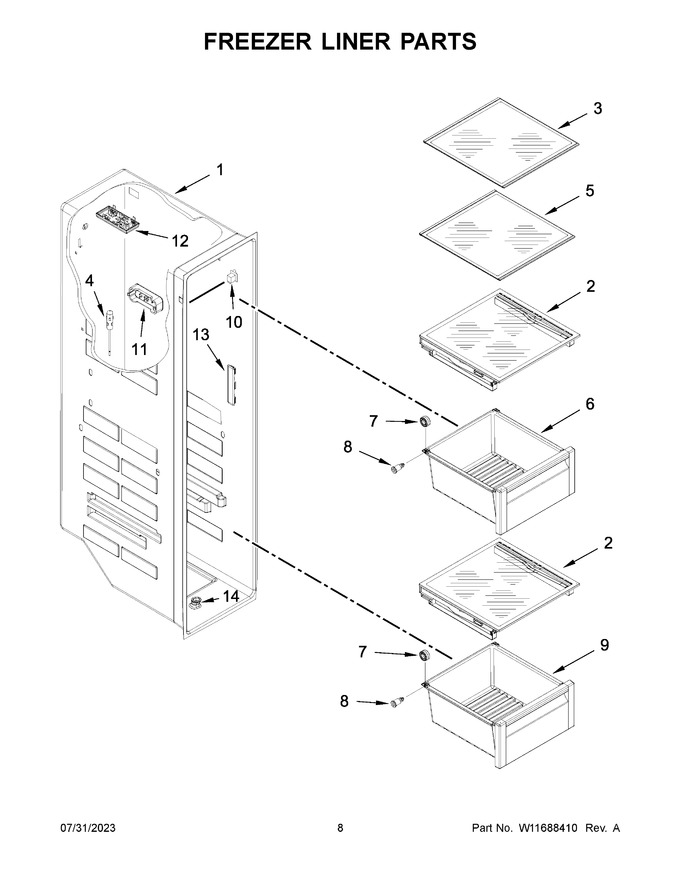 Diagram for KRSF705HBS05
