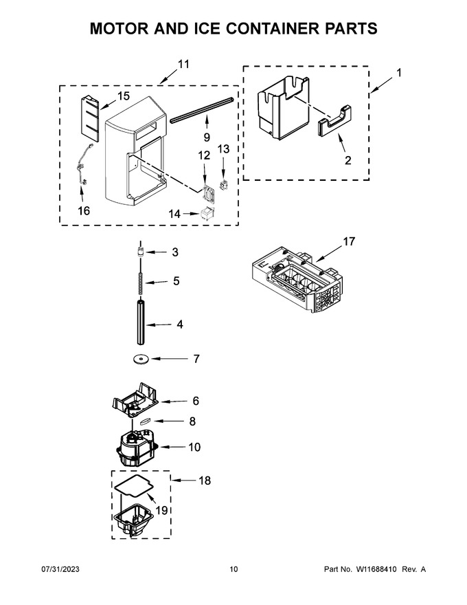 Diagram for KRSF705HPS05