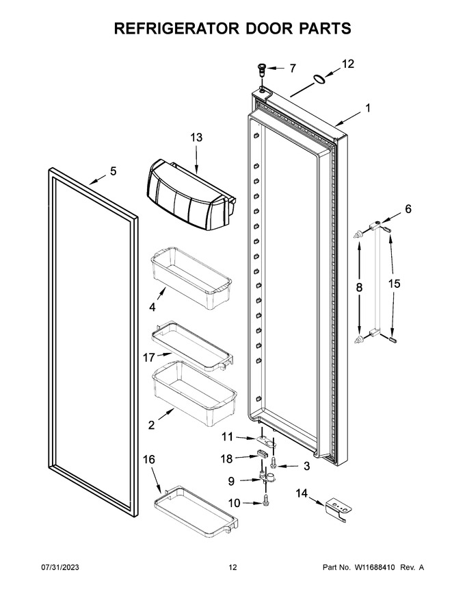 Diagram for KRSF705HPS05