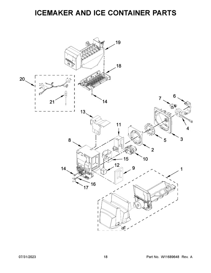 Diagram for WRF555SDHB08