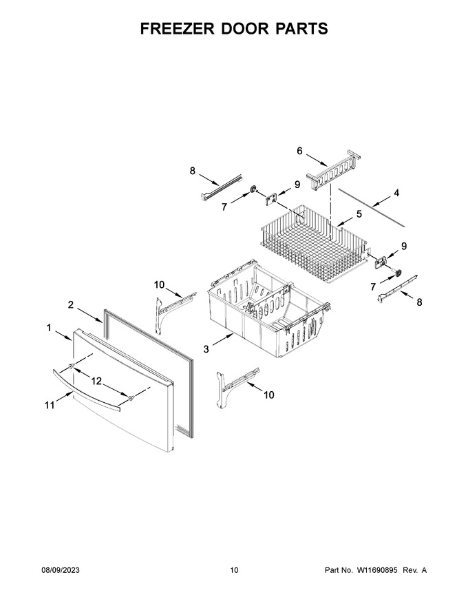 Diagram for WRX735SDHB08