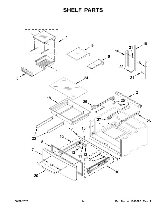 Diagram for WRX735SDHW08