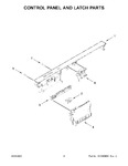 Diagram for 03 - Control Panel And Latch Parts