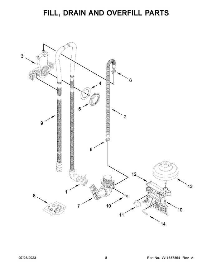 Diagram for WDT730HAMZ1