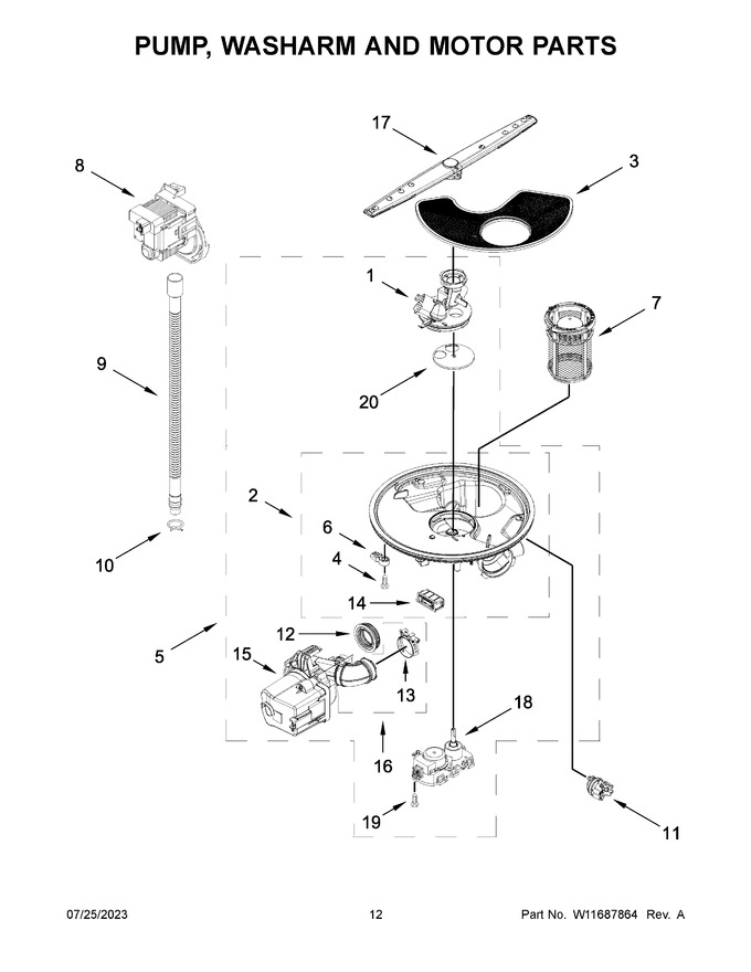 Diagram for WDT730HAMZ1