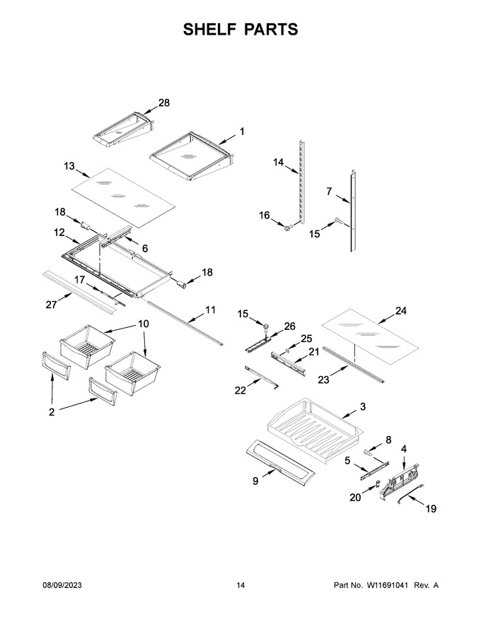 Diagram for MFI2570FEZ14