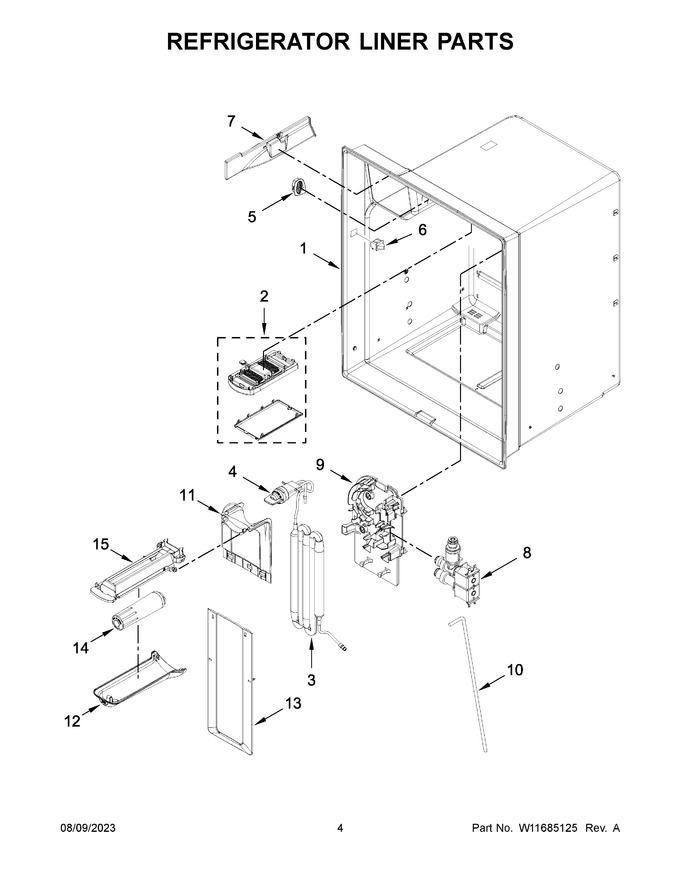 Diagram for WRX735SDHZ09