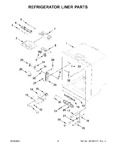 Diagram for 03 - Refrigerator Liner Parts