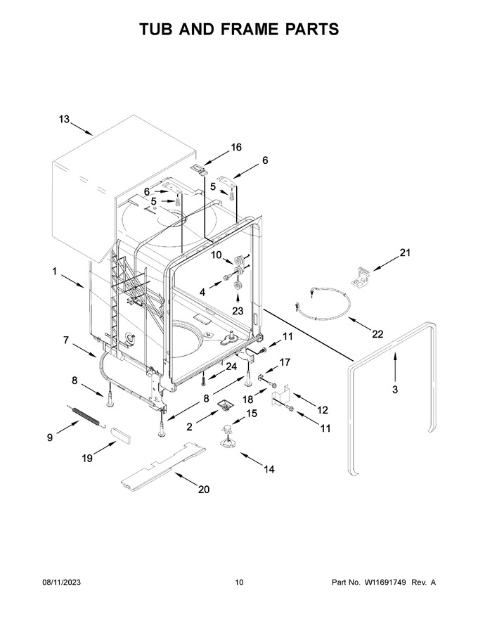Diagram for WDF341PAPM0
