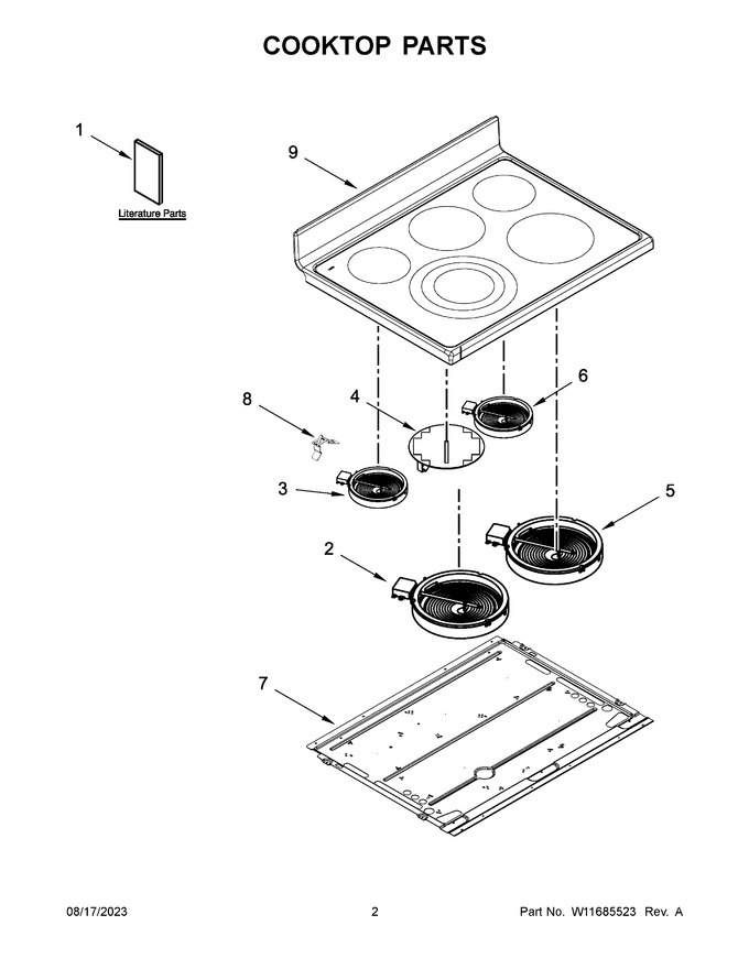 Diagram for YKFED500ESS6