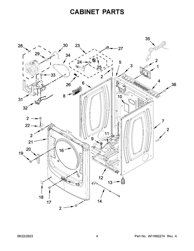 Diagram for MGD8630HC4