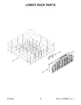 Diagram for 10 - Lower Rack Parts