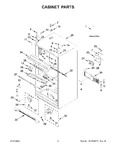 Diagram for 02 - Cabinet Parts