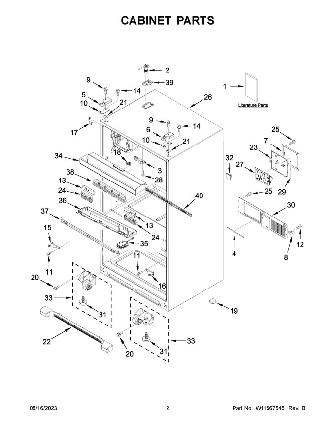 Diagram for WRX735SDHZ07
