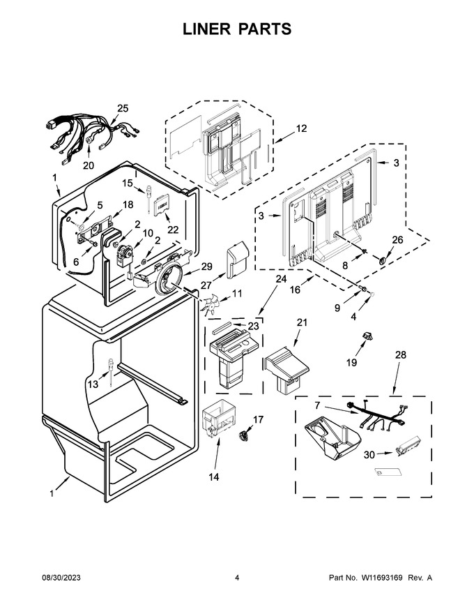 Diagram for WRTX5028PW01