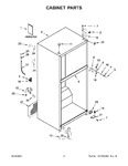 Diagram for 02 - Cabinet Parts