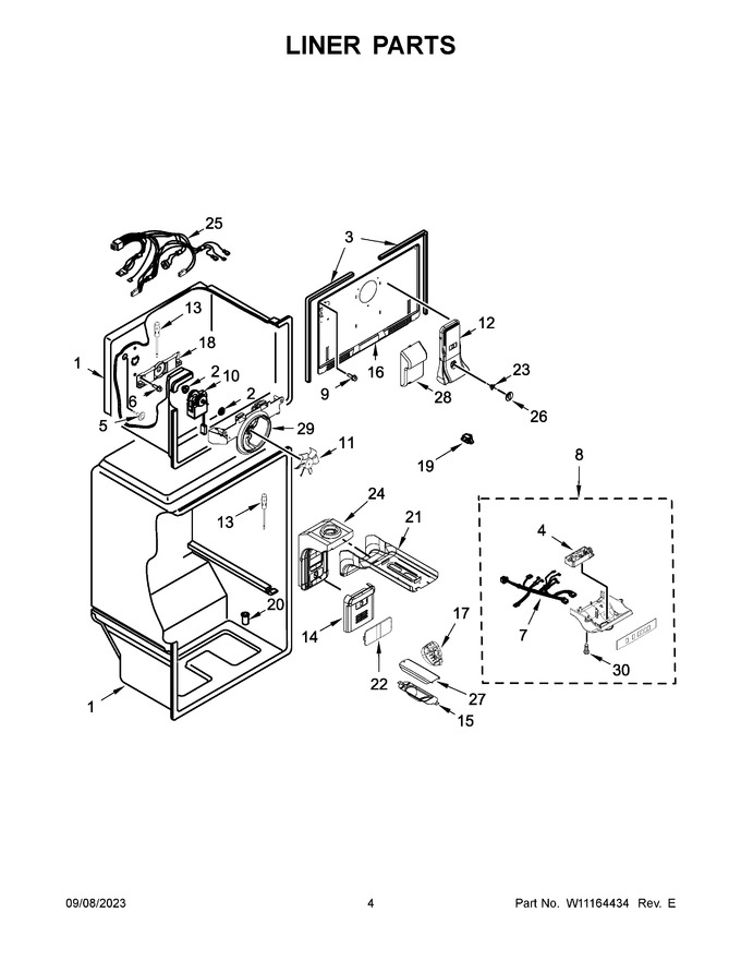 Diagram for WRT311FZDB01