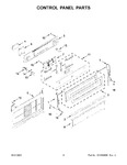Diagram for 03 - Control Panel Parts