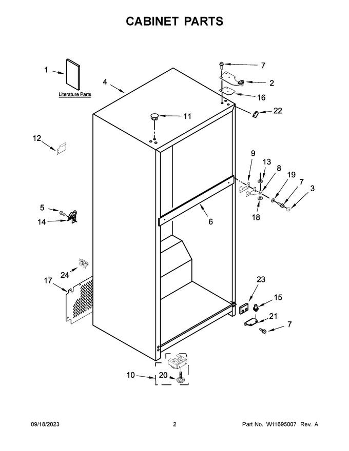 Diagram for ARTX3028PW01