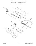 Diagram for 02 - Control Panel Parts